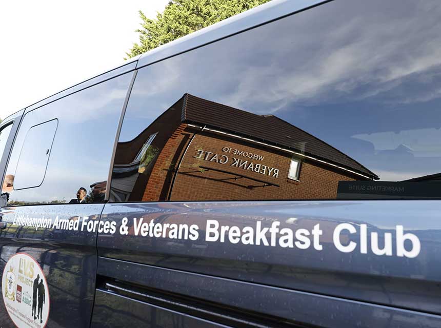 Littlehampton Veterans launch Community Minibus Image 2