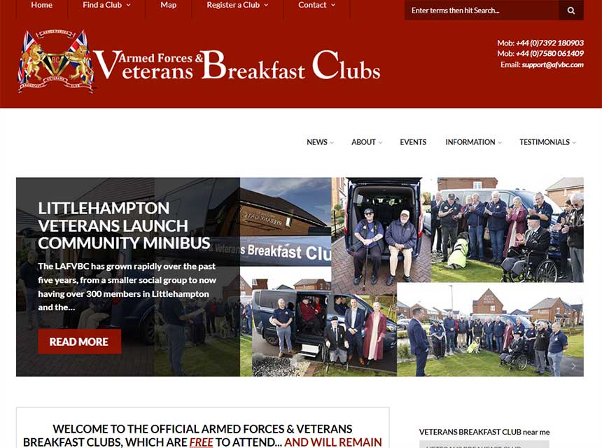 AFVBC Old Layout Image