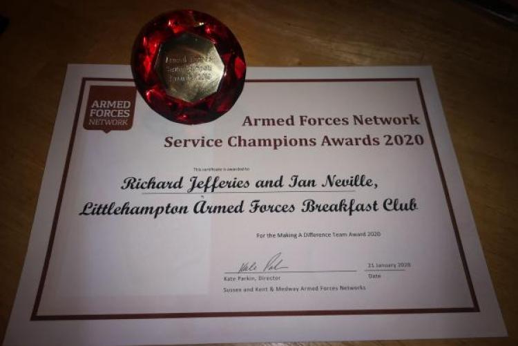 Littlehampton Armed Forces Champion Award