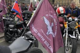 Bikers Protest In London Over Bloody Sunday Prosecution