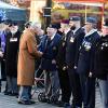 His Majesty The King Visits Luton AFVBC Members